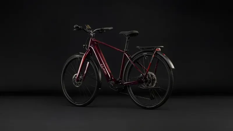 Cube Kathmandu Hybrid C:62 SLX 400X Bike in Liquid Red-4
