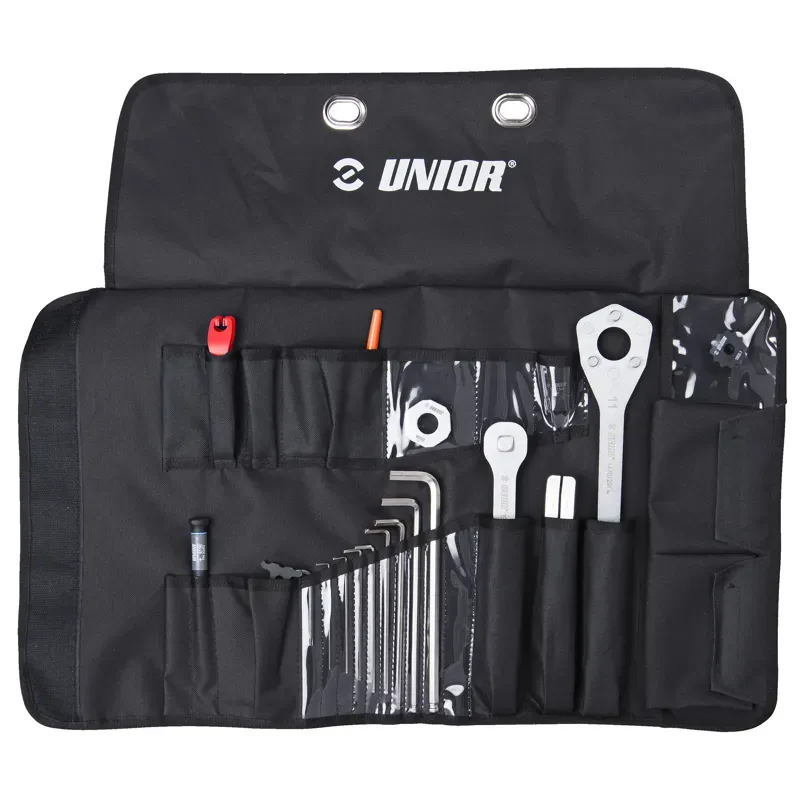 Unior Pro Tool Wrap Set in Red