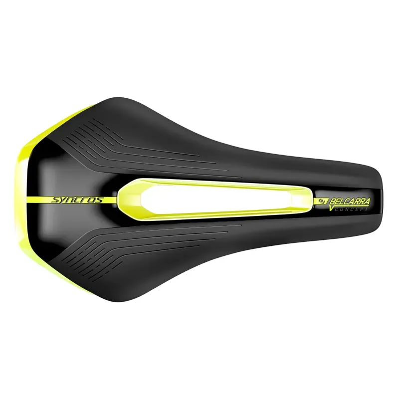 Syncros Belcarra V 1.5 Cut Out Saddle in Yellow