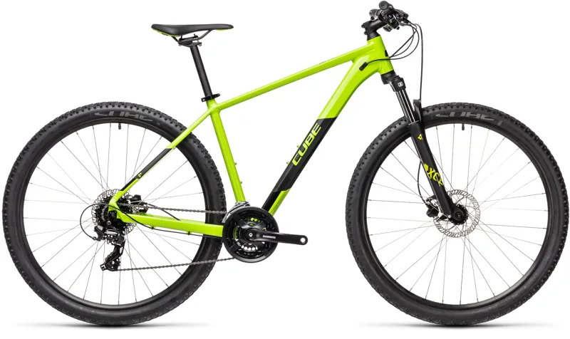 2021 Cube Aim Pro Mountain Bike in Green