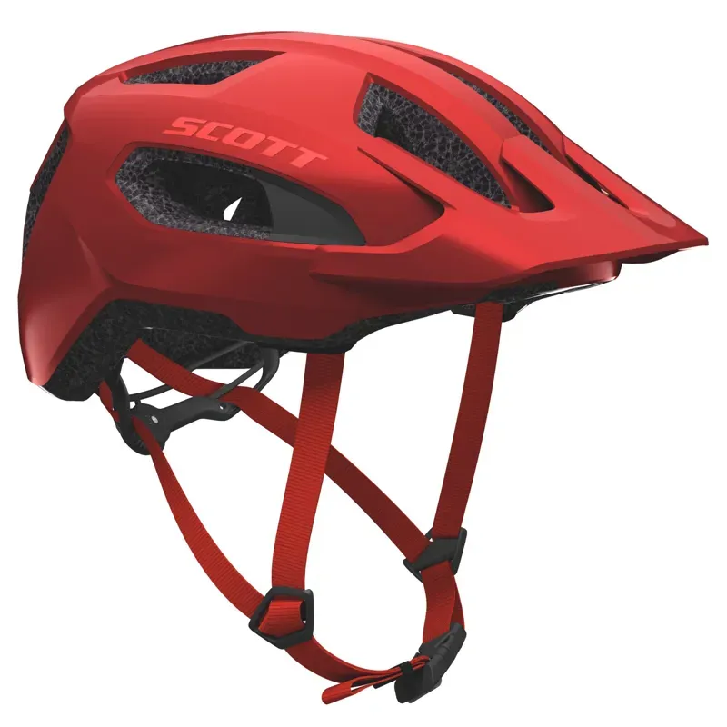 Scott Supra Cycling Helmet in Striker Red