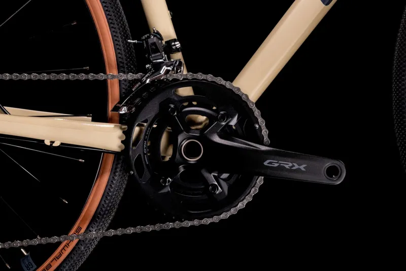 Cube Nuroad Pro Aluminium Gravel Bike In Desert / Grey-5