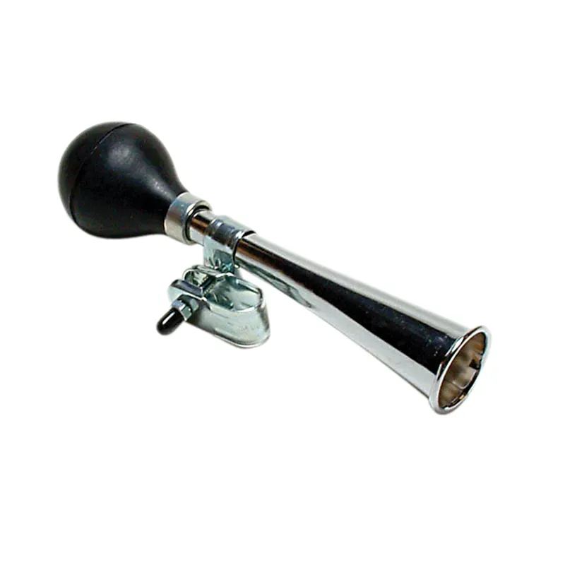 Oxford Bulb Horn 7 inch in Silver