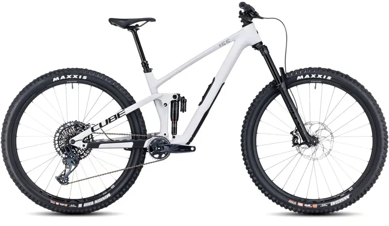 Cube Stereo One55 C:62 Race 29 Mountain Bike In Lightgrey/Grey