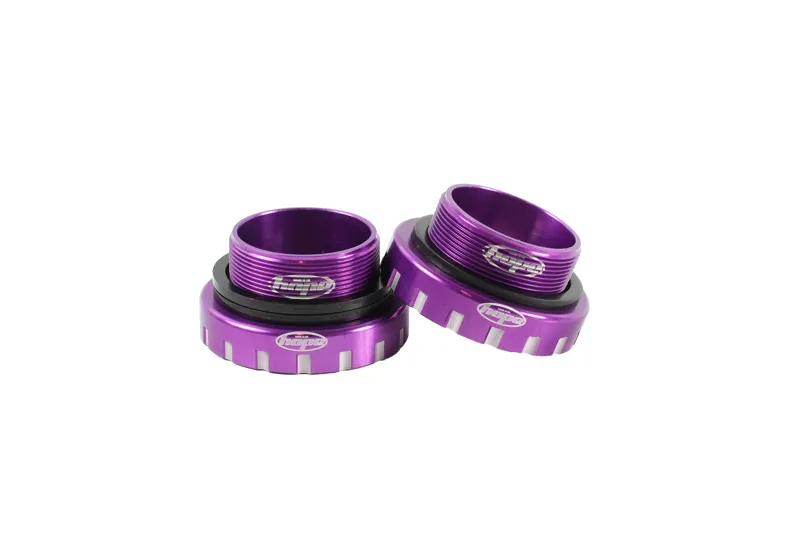 Hope Tech Stainless Steel 68/73/83mm Bottom Bracket in Purple