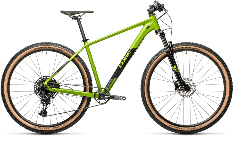 2021 Cube Analog RS Mountain Bike in Green