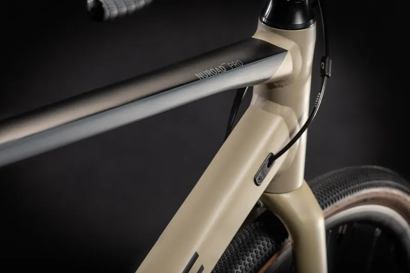 2021 Cube Nuroad Pro Road Bike in Brown-4