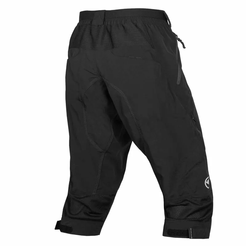 Endura Hummvee 3/4 Shorts II with Liner in Black-9