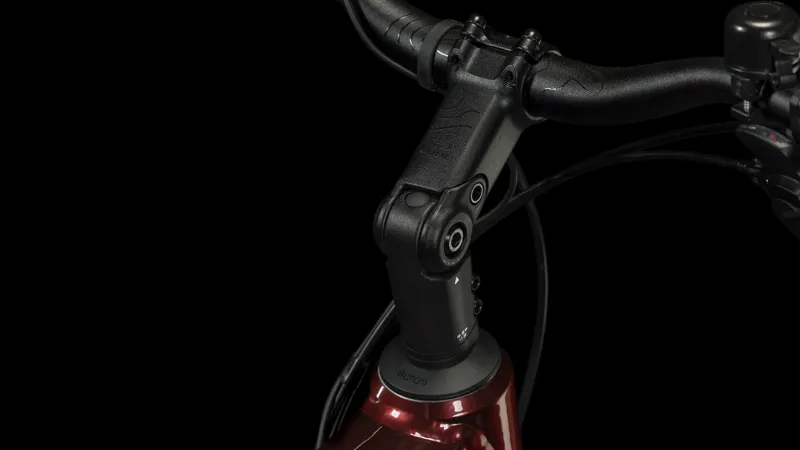 Cube Touring Hybrid EXC 625 Men's Electric Bike in Red/White-1