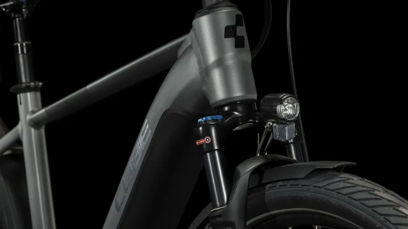 Cube Touring Hybrid EXC 625 Men's Electric Bike in Grey/Metal-2