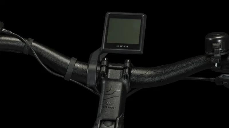 Cube Touring Hybrid Pro 625 Men's Electric Bike in Pearly Silver/Black-1