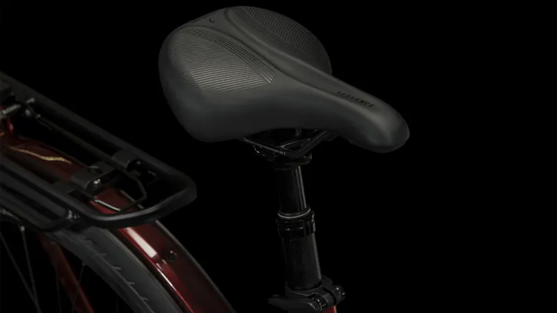 Cube Touring Hybrid EXC 625 Men's Electric Bike in Red/White-4