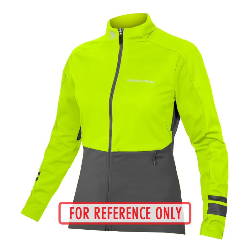 Endura Women's Windchill Jacket II in Hi-Viz Yellow -2