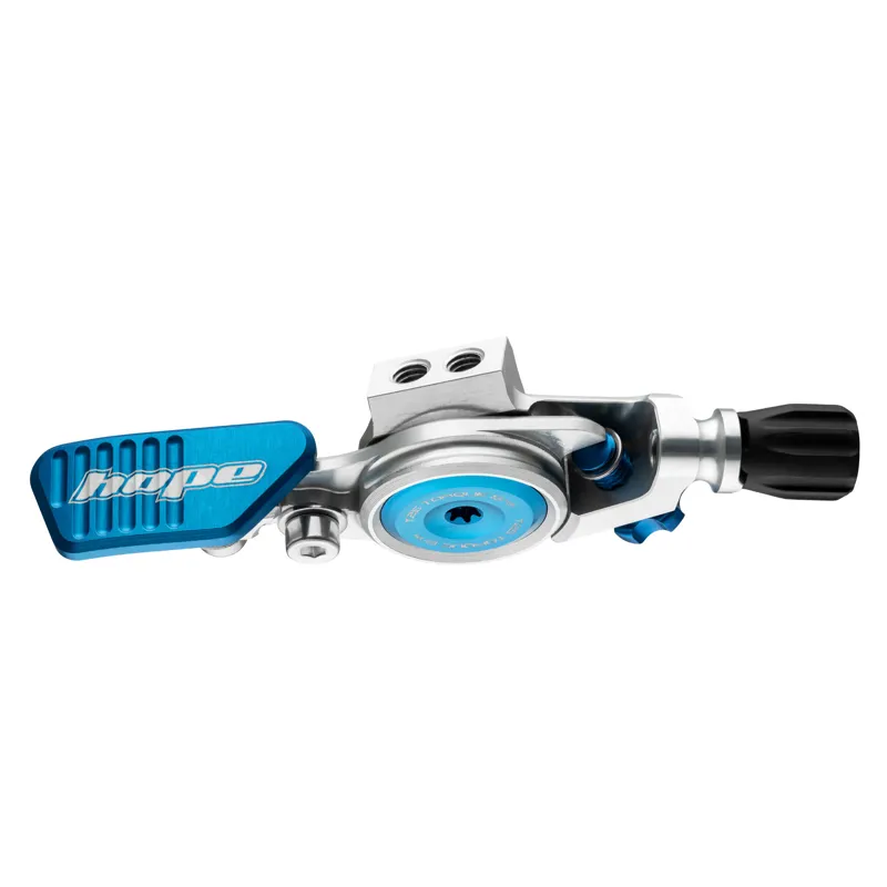 Hope Dropper Post Lever in Blue Silver
