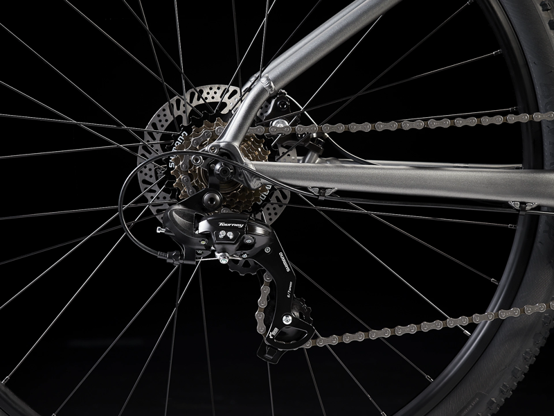 2022 Trek Marlin 4 Hardtail Mountain Bike in Grey-11