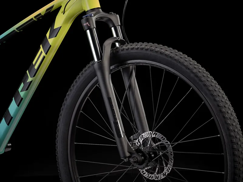 2022 Trek Marlin 5 Hardtail Mountain Bike in Green Yellow-6