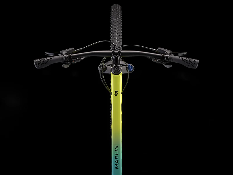 2022 Trek Marlin 5 Hardtail Mountain Bike in Green Yellow-5