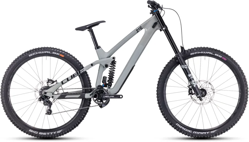 Cube Two15 HPC SLX 29 Mountain Bike in Swamp Grey/Black