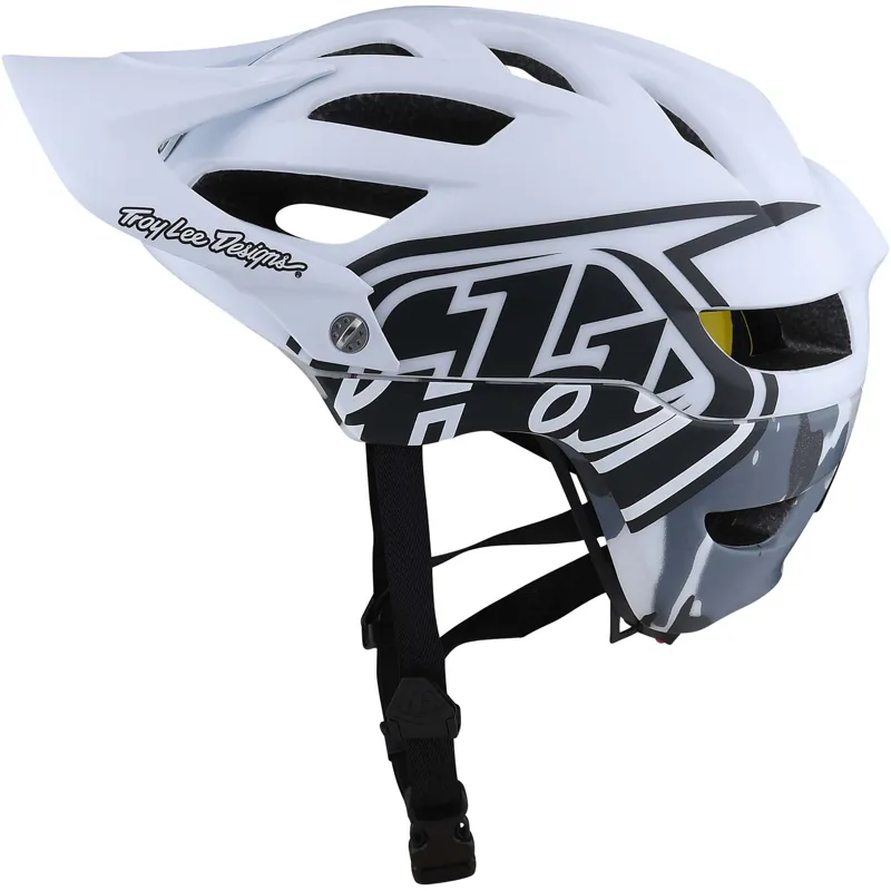 Troy Lee Designs Kid's A1 Classic MIPS Helmet in White