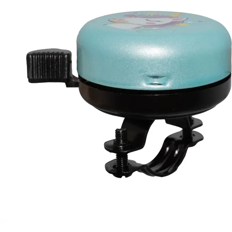 M Part Ringer 22.2mm Bicycle Bell in White/Turquoise-1