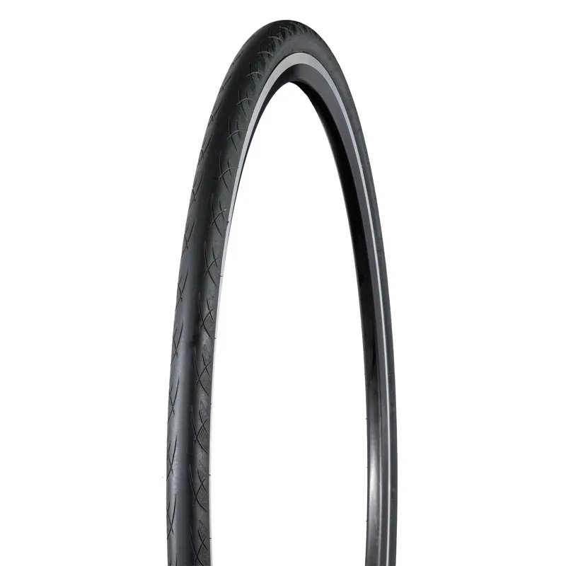 Bontrager AW2 Hard Case Lite 700x28c TLR Road Bike Tyre in Black