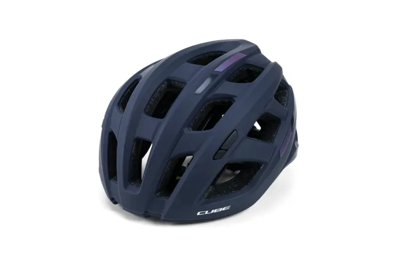 2022 Cube Road Race Teamline Helmet in Blue