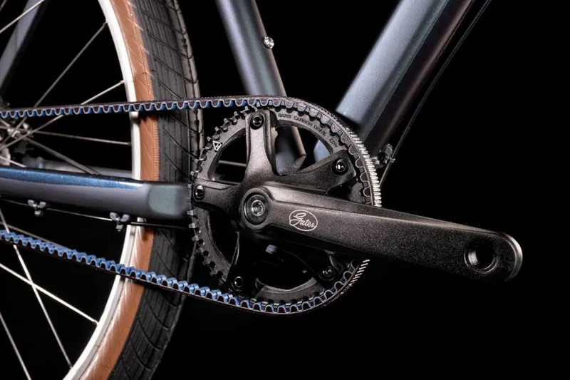 Cube Hyde Pro Hybrid Bike in Blue-2