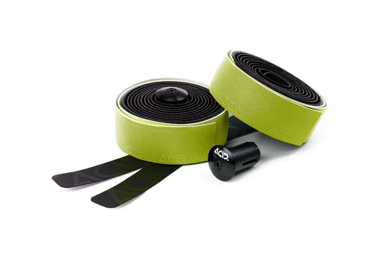 Cube Acid CC 3.5 Road Bike Bar Tape in Black/Neon Yellow