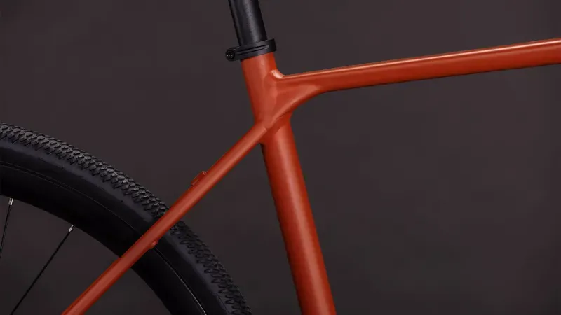 Cube Nulane Race Gravel Bike in Amber/Black-4