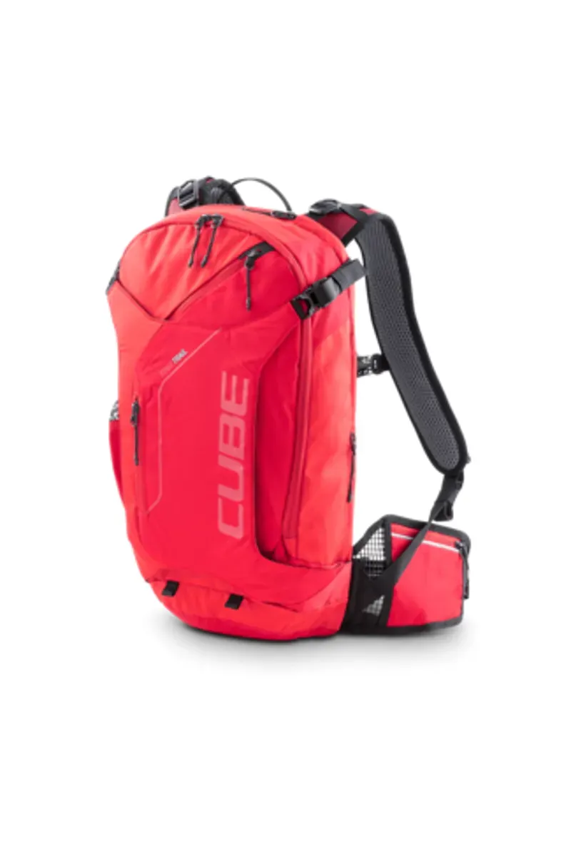 Cube Edge Trail Backpack in Red