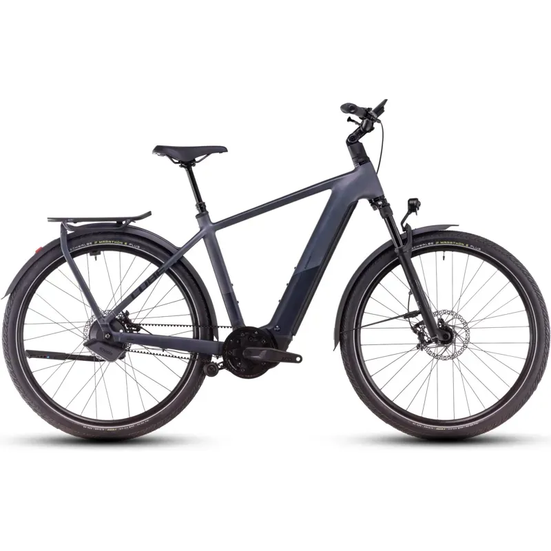 Cube Kathmandu Hybrid Comfort SLX 800 Electric Bike in Night Sky/Ink