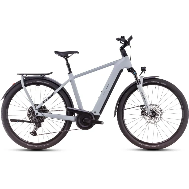Cube Kathmandu Hybrid EX 800 Electric Bike in Haze/Black