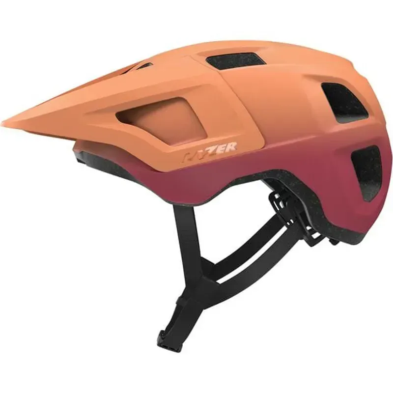 Lazer Finch KinetiCore Youth Helmet in Sedona Red-3
