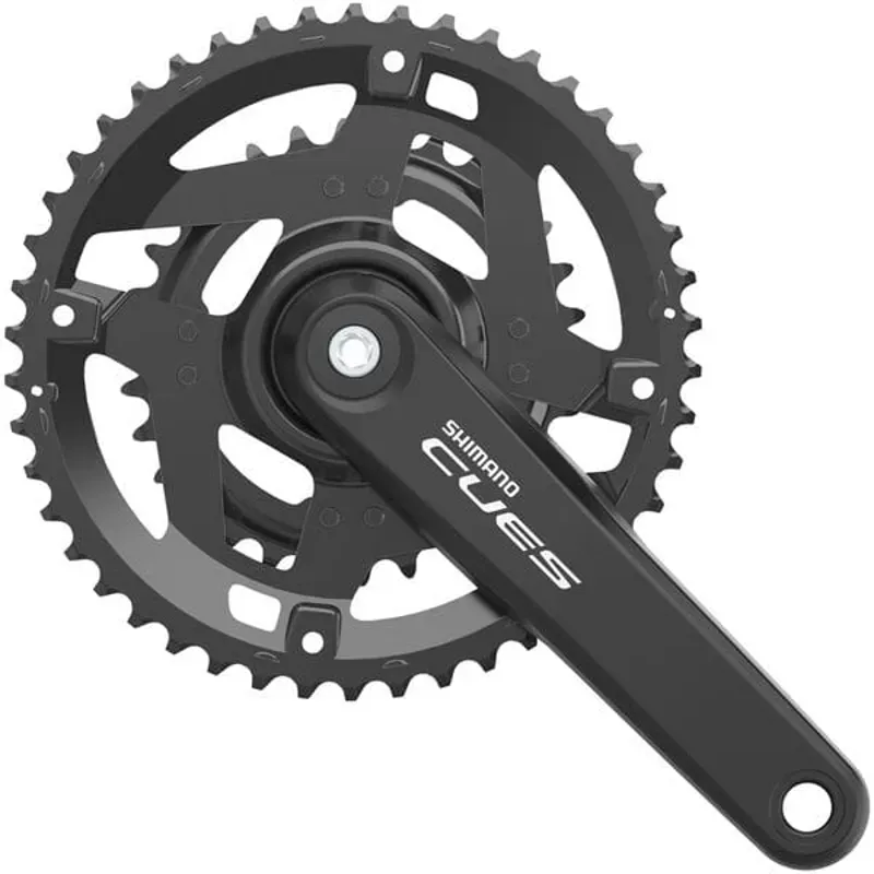 Shimano FCU4010 Cues 9/10/11 Speed Chainset Black-1