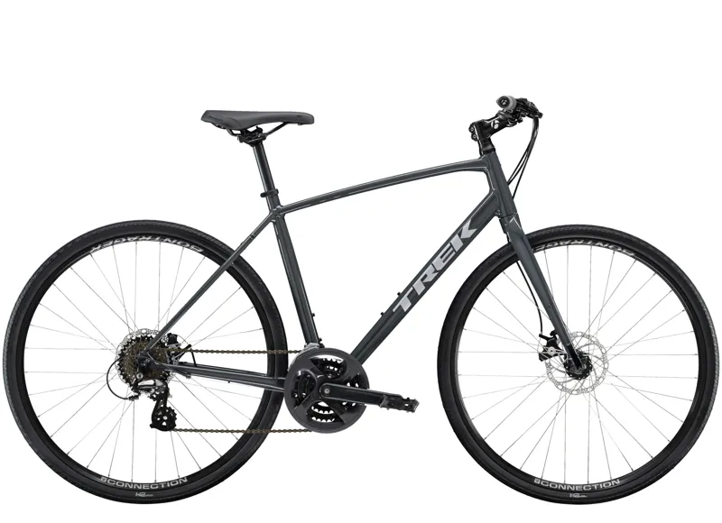Trek FX 1 Disc Mens Hybrid Bike in Grey