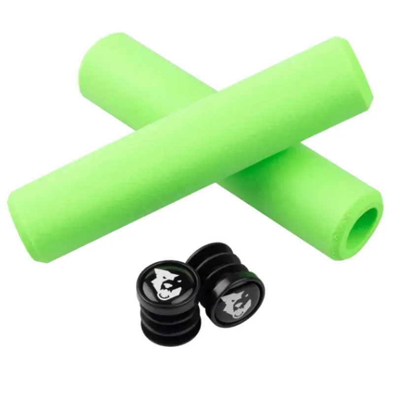 Wolf Tooth Razer 5mm Mountain Bike Grips in Green