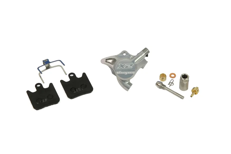 Hope Tech X2 FM Complete Disc Brake Caliper in Silver