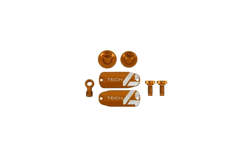 Hope Tech 4 V4 Brake Custom Colour Kit Pair - Orange