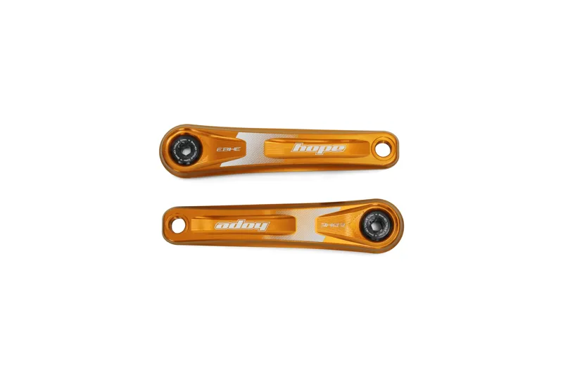 Hope Tech E-Bike 155mm Narrow Crankset in Orange