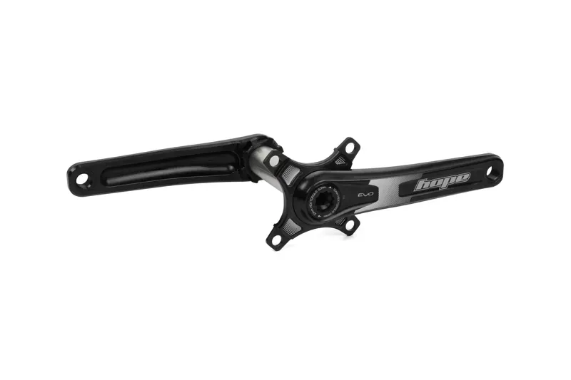 Hope Tech EVO Crankset Double Spider 175mm - Black-1