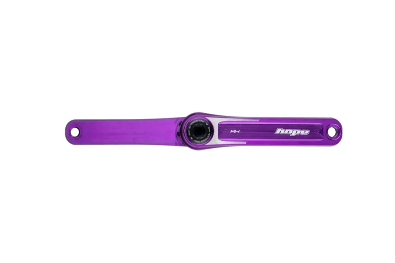 Hope Tech RX Crankset No Spider Purple