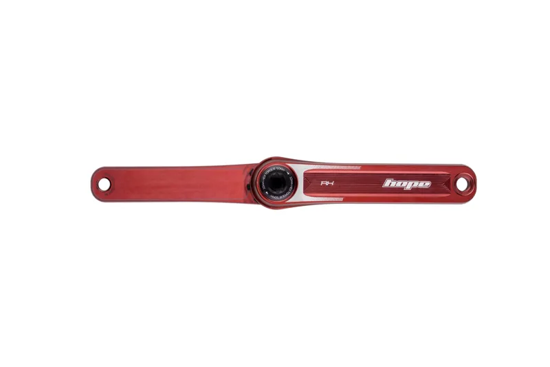 Hope Tech RX Crankset No Spider Red