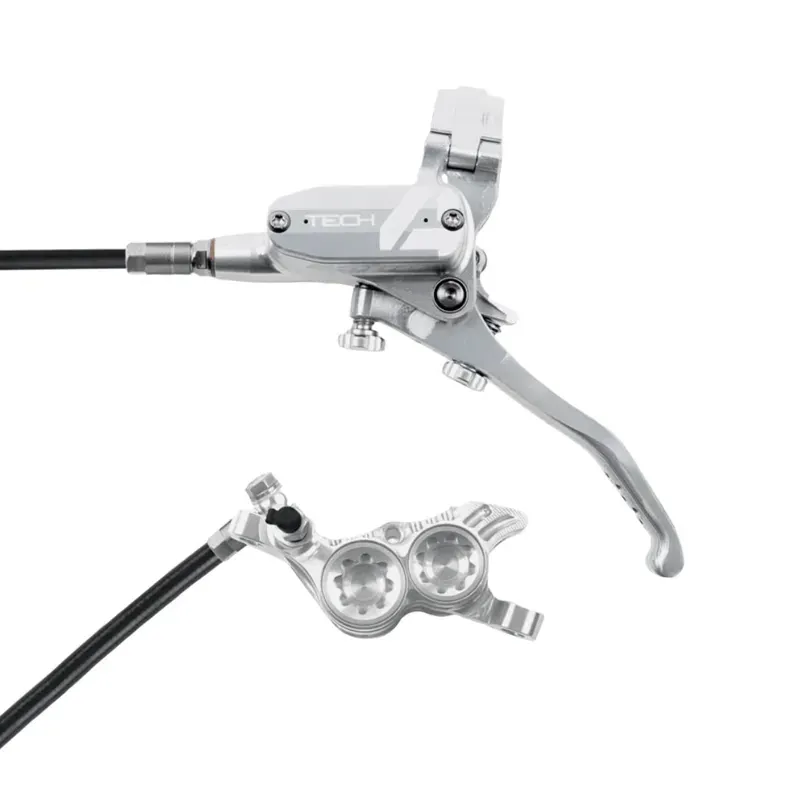 Hope Tech 4 V4 No Rotor Silver Silver