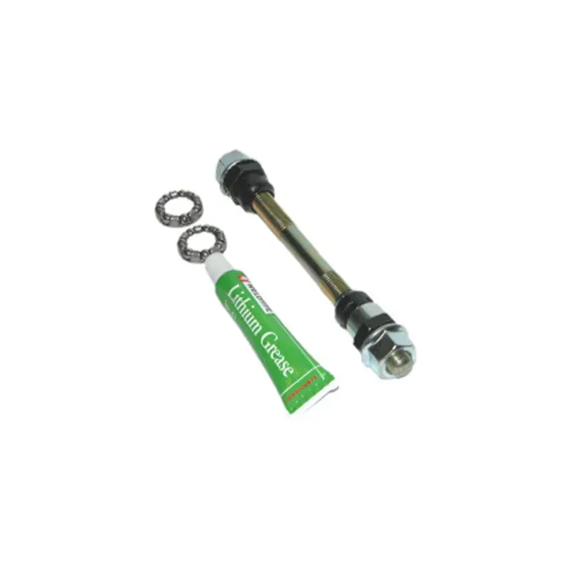 Weldtite 9mm Front Axle with Bearings and Grease