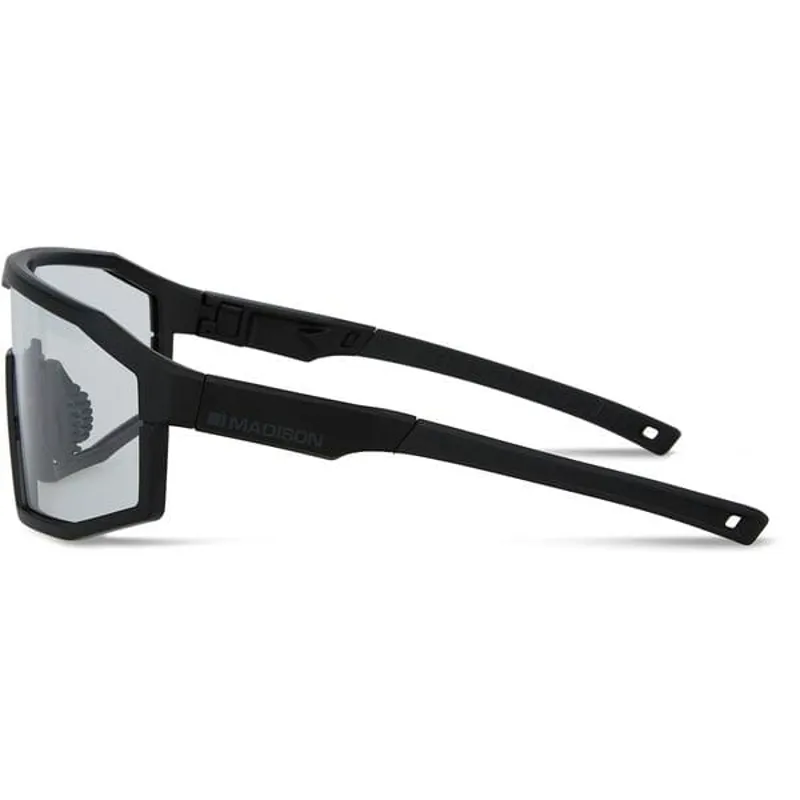 Madison Enigma Glasses Matt Black Clear-3