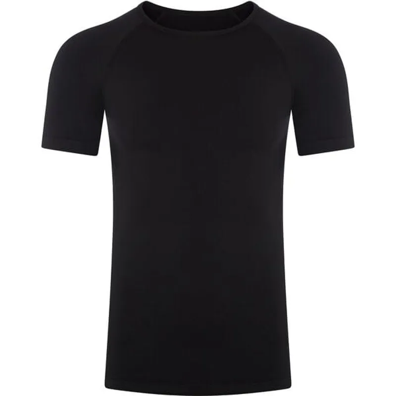 Madison Roam Isoler Mesh Short Sleeve Baselayer in Black 