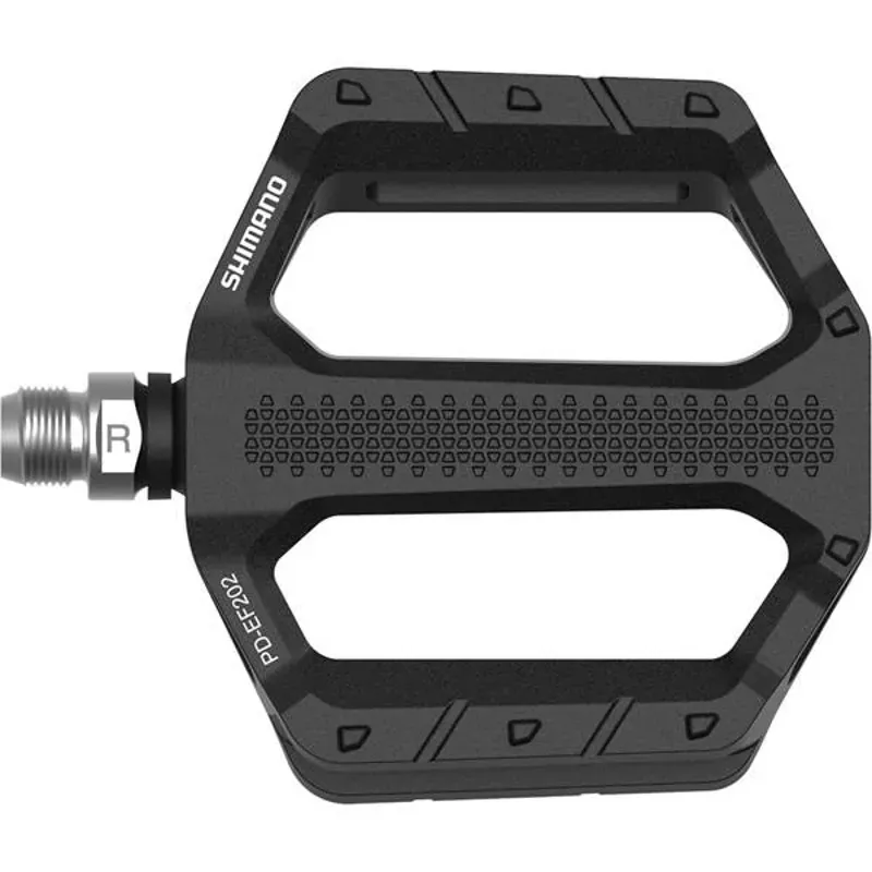 Shimano Flat Pedal PD-EF202 Black 9/16 inches