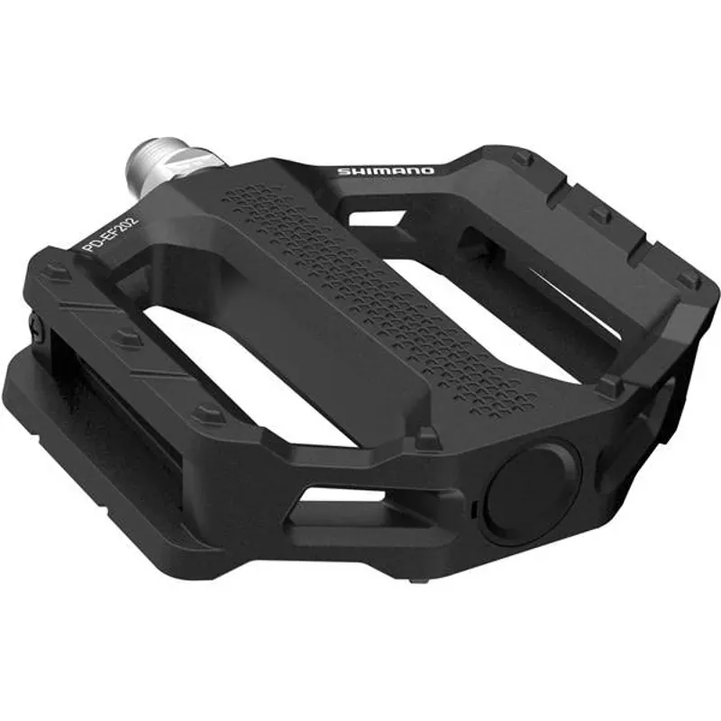Shimano Flat Pedal PD-EF202 Black 9/16 inches-1