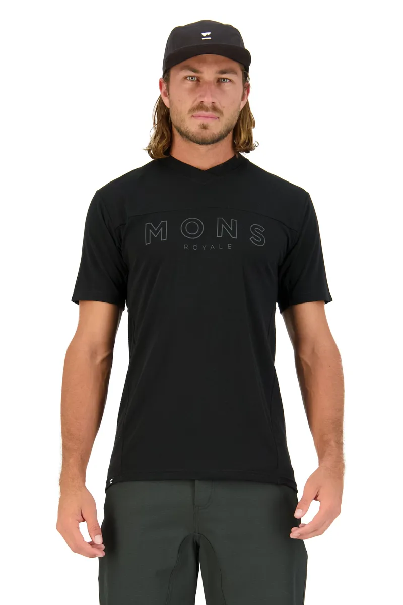Mons Royale Redwood Enduro VT Jersey Black 