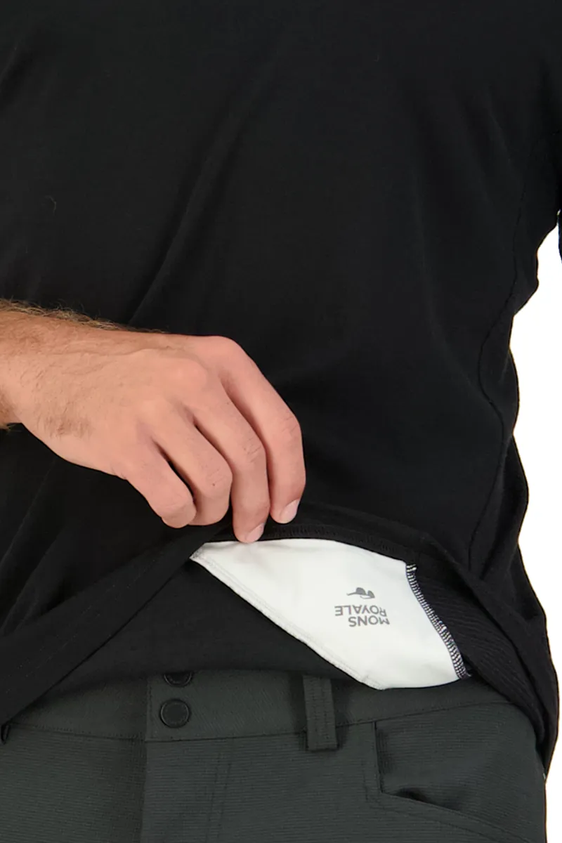 Mons Royale Redwood Enduro VT Jersey Black -2